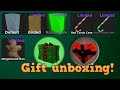 Roblox Infectious smile gift unboxing + showcase! (Christmas 2023)