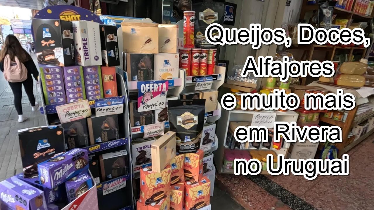 COMPRANDO DELÍCIAS EM RIVERA NO URUGUAI