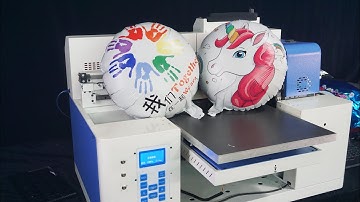 UV Mylar Foil Balloon Printing Machine for Your Custom Balloon Printing Business