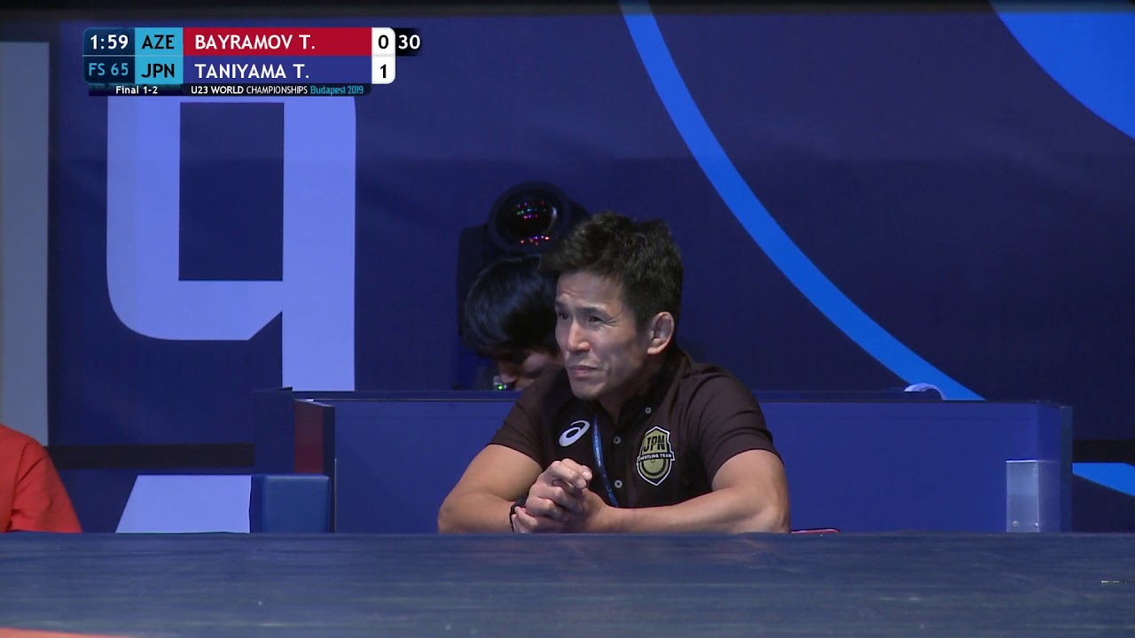 GOLD FS - 65 kg: T. BAYRAMOV (AZE) v. T. TANIYAMA (JPN)