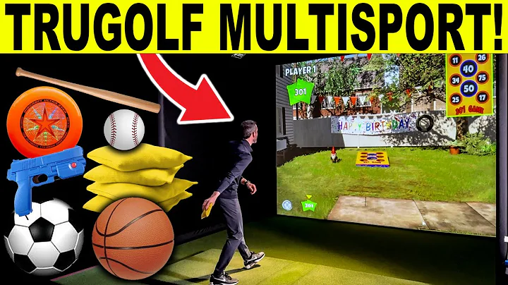 ULTIMATE Golf Simulator ADD-ON! TruGolf Multisport Arcade! (FULL REVIEW) thumbnail