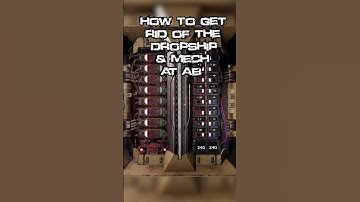 How To Get Rid Of The Mech & Dropship From A Abandon Bunker - SCUM #scum #survival #survivalgaming