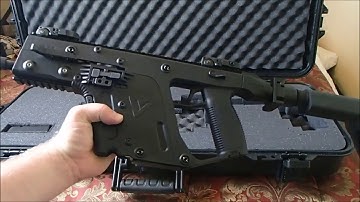 Kriss Vector 9MM With Pistol Stabilizing Brace and Folding Adapter-SB TACTICAL