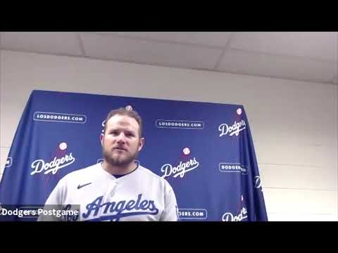 Dodgers postgame: Max Muncy relieved to hit home run, believes momentum can come from win