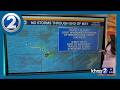 Wind Advisory in effect for easterly islands