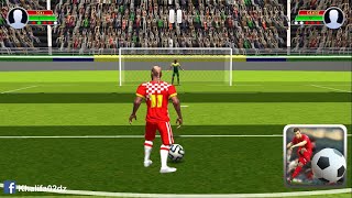 Football Flick Goal ⚽️ Soccer Gameplay (Android) screenshot 1