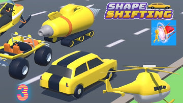 Shape shifting | shape shifting all levels gameplay walkthrough part 3