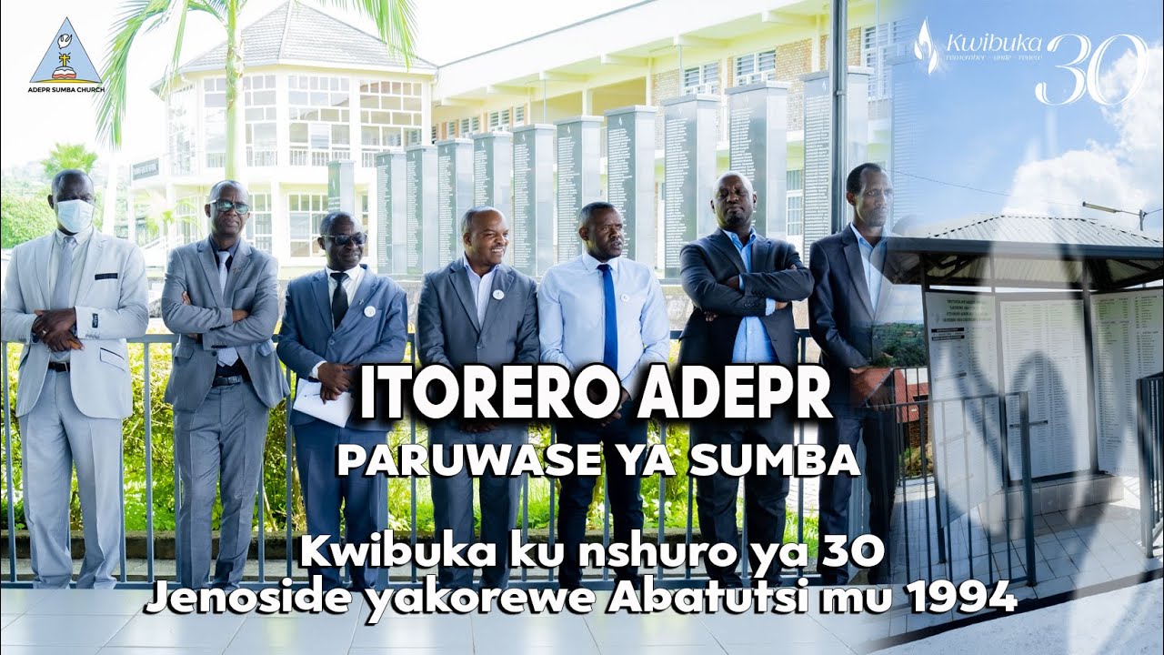 Live🔴: KWIBUKA KU NSHURO YA 30 JENOSIDE YAKOREWE ABATUTSI MU 1994 ...