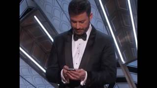 Jimmy Kimmel Tweets to President Trump | Oscars 2017