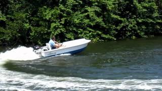 Livingston 10' Catamaran with Suzuki 15hp 4-stroke outboard