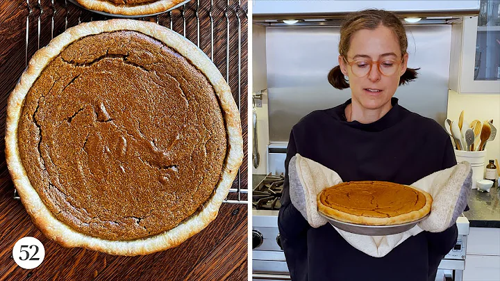 A Perfectly Fluffy Fall Pumpkin Pie | Amanda Messe...