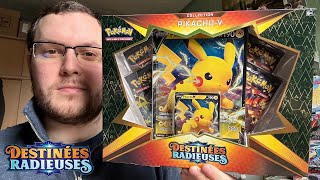 RETOUR DE L'AUTRE EXTENSION AVEC DES CHROMATIQUES ! Ouverture du Coffret Pikachu Destinées Radieuses