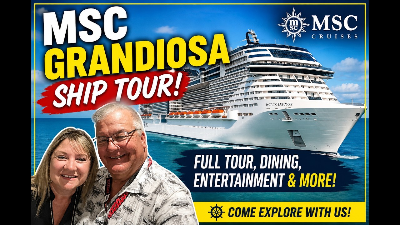Wait! Before You Book MSC Grandiosa… Watch This Ship Tour!
