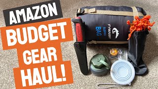 AMAZON HAUL Budget wild camping and backpacking gear | Sleeping bag | Mora/Opinel knives