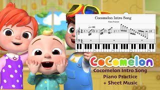 Cocomelon Intro Song – Piano Practice