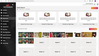 How to create E-Album / Digital Album on Potrashot | Potrashot.com screenshot 4