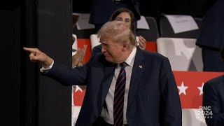Trump arrives for the third day of Republican convention | AFP