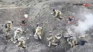 This Is How Ukrainian Fpv Drone Drop Bombs On Russian Soldiers And Tanks In Avdiivka