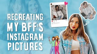 Recreating my BFF's IG pictures ft. Unnati Malharkar | Aashna Hegde