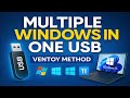 Create Multi-Boot USB with Ventoy – Install Windows &amp; Linux from One Drive