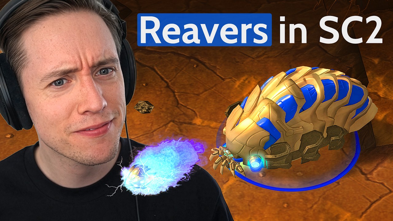 REAVER Drops Are Back in StarCraft 2