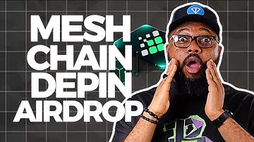 How To Farm MeshChain DePin AirDrop On Web And Telegram