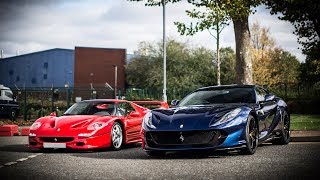 We were very kindly invited by hr owen ferrari to check out their new
812 sf demo car and f50 for sale. the is specced in tdf blue features
sat...
