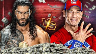 "Roman Reigns vs John Cena: Who Will Be the Richest WWE Superstar in 2025? 🤔💰'