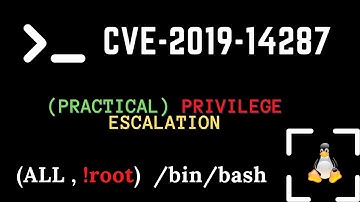 CVE-2019-14287 |  Sudo Vulnerability | Local Privilege Escalation