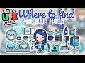 TOCA LIFE WORLD: WHERE TO FIND BLUE THINGS | NecoLawPie Color Collection #3