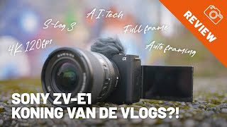 Review Sony ZV-E1: de nieuwe standaard Voor VIDEO?!