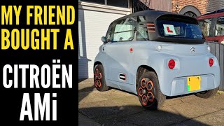 My Friend Bought A CITROËN AMI! | Full Review And I Drive It!