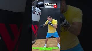 FERNANDO VARGAS JR SHOWING SPEED AND POWER IN CAMP FOR HIS NEXT FIGHT