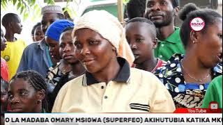 SUPERFEO AKIONGEA NA WANANCHI WA MKONGOTEMA, KWENYE KAMPENI