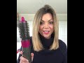 Quick Blowout hairstyle using the dyson Airwrap