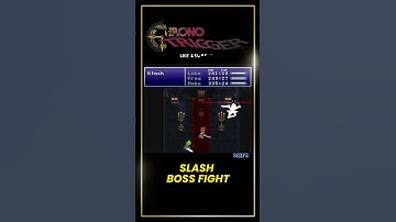 ⚔️ SLASH BOSS FIGHT ⚔️  #chronotrigger #snes #shorts #gaming #retrogaming #chronocross