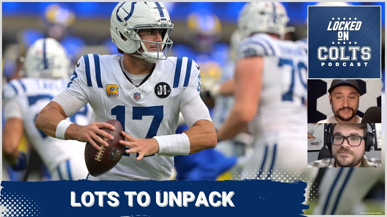INDIANAPOLIS COLTS: Daniel Jones Still the Real Deal Despite Rocky Performance vs. LA Rams