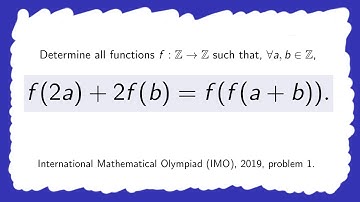International doubling functional equation, 2019 | mathematical olympiad problem | IMO