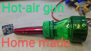 How to make hot air soldering gun | Heat gun kaise banaen | Homemade diy smd soldering machine.