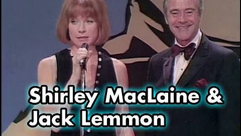 Shirley MacLaine and Jack Lemmon Salute James Cagney at the AFI LIfe Achievement Award