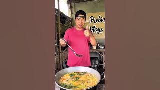 Sinigang sa miso na ulo ng salmon solid pananghalian 