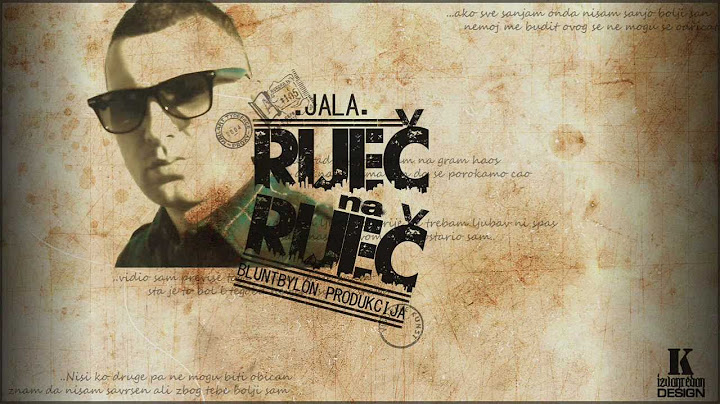 Jala - Ne Kontaju Rep feat. Deniro (Prod. by Vecco)