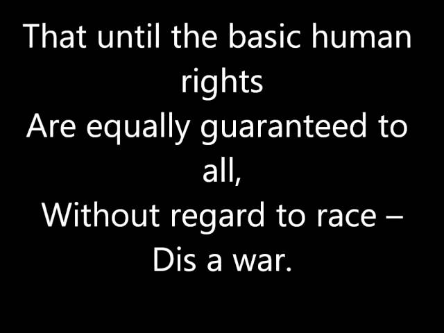 Bob Marley - War - lyrics.wmv class=