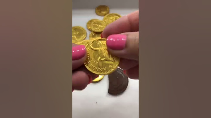GOLD COINS CHOCOLATE