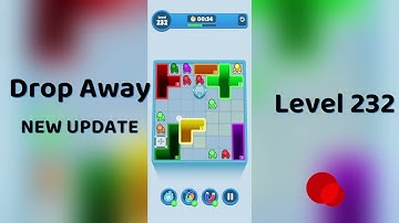 Drop Away Level 232 Walkthrough - NEW UPDATE | Step-by-Step Guide 🧠 | SolutionGuruji