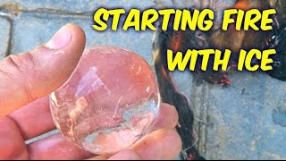 Is it Possible to Start Fire with ICE?