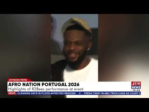 Afro Nation Portugal 2026: Highlights of R2Bees performance at event.