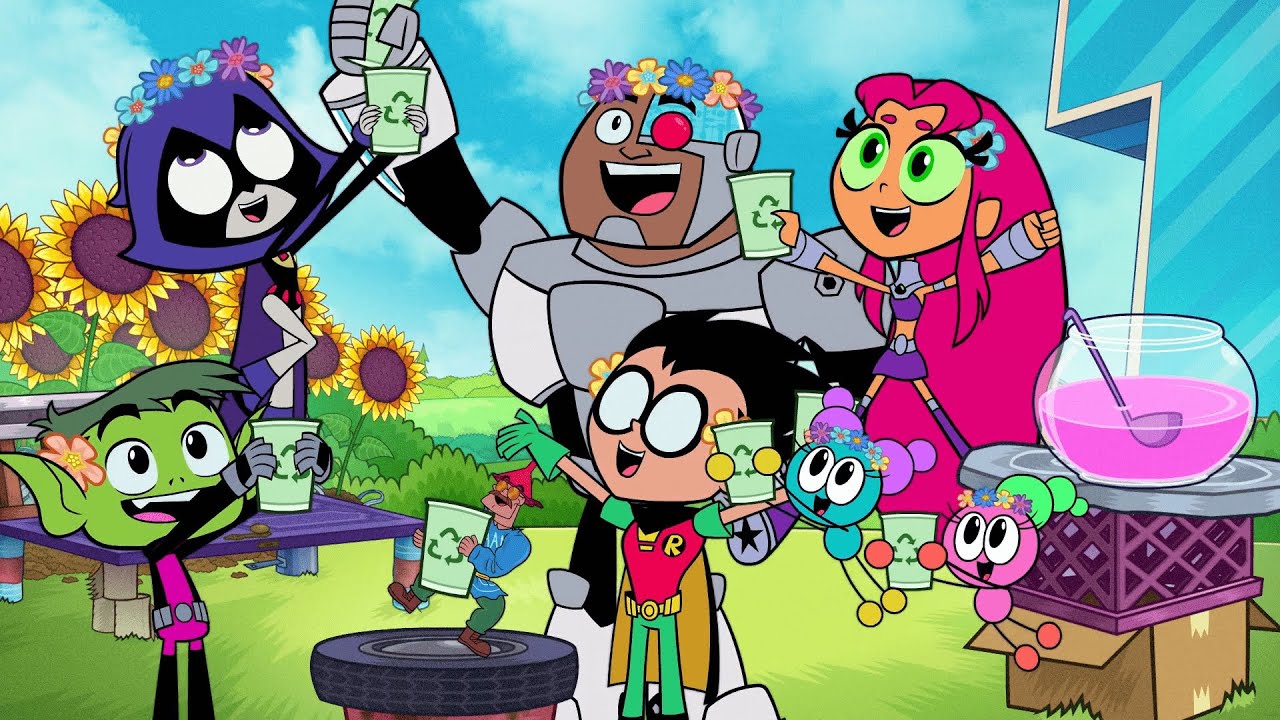 Teen Titans Go! "Polly Ethylene and Tara Phthalate" Ending