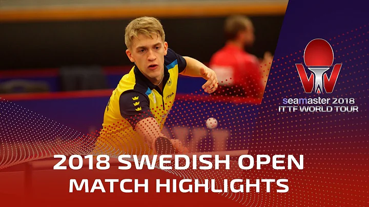 Truls Moregard vs Anton Kallberg I 2018 ITTF Swedi...