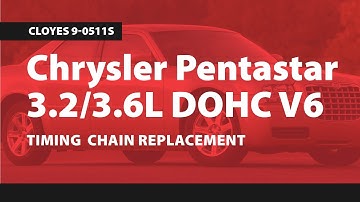 Chrysler Pentastar 3.2/3.6L DOHC V6 Timing Chain Replacement